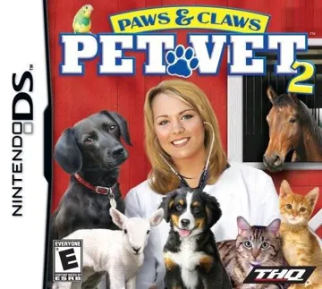 Paws & Claws - Pet Vet 2 (USA) box cover front